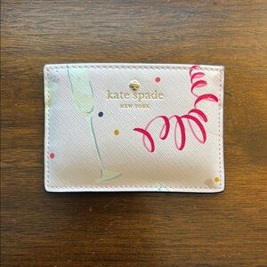 Kate Spade Champagne Celebration Card Holder - Multicolor